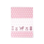 Zwoltex Unisex's Dish Towel Aleks Pink/Pattern