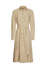 Tommy Hilfiger Dress - LEA DRESS LS beige