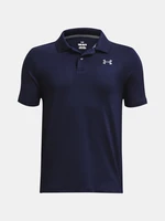 Under Armour UA Performance Polo Triko dětské Modrá