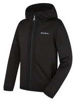 Dětská mikina s kapucí HUSKY Artic Zip K black