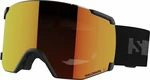 Salomon S/View ML Black/ML Mid Red Okulary narciarskie