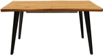 SIGNAL Jídelní rozkládací stůl Fresno dub 120-180 cm