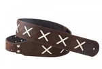 RightOnStraps Legend DG Courroie de guitare Brown