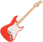 Fender Squier FSR Limited Edition Sonic Stratocaster Fiesta Red Guitarra eléctrica