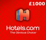 Hotels.com £1000 Gift Card UK