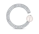 JwL Luxury Pearls Elegantní brož s pravou perlou JL0762