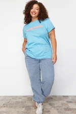 Trendyol Curve Light Blue Jogger Fit Jeans