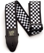 Ernie Ball Jacquard Strap EB Sangle pour guitare Black & White