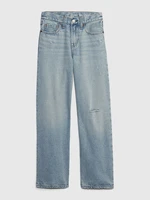 GAP Dětské džíny '90s Loose organic Washwell - Kluci