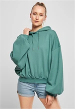 Dámská bio oversized froté mikina s bledělistou