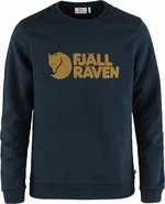 Fjällräven Logo Sweater M Dark Navy XL Sudadera con capucha para exteriores