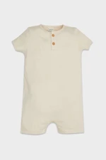 DEFACTO Baby Boy Newborn Ribbed Camisole Jumpsuit