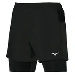 Men's shorts Mizuno ER 5.5 2in1 Short Black