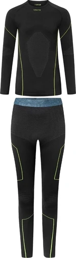 Viking Atos Man Set Base Layer Black 2XL Thermischeunterwäsche