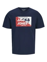 Jack & Jones Nolan Triko Modrá