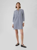 GAP Striped shirt mini dress - Women's