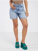 Light blue denim shorts Noisy May Josie - Women