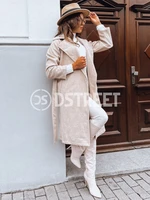 Women's autumn coat NANCY light beige Dstreet