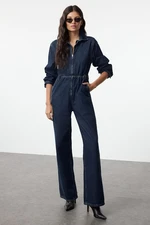 Trendyol Dark Blue Denim Overalls