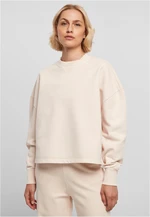 Women's Heavy Terry Garment Dye Crewneck Pink