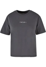 Men's T-shirt I Donť Give A - grey