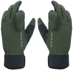 Sealskinz Waterproof All Weather Shooting Glove Olive Green/Black M Kesztyű kerékpározáshoz