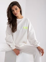 White Two Piece Cotton Tracksuit