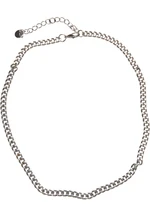 Small necklace Saturn Basic - silver color