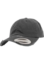 Low Profile Destroyed Cap Dark Grey