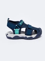 Big Star Boys' Velcro Sandals Navy Blue