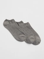 Set of three pairs of grey women's socks GAP