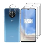 For Oneplus 7T Camera Lens Film and Phone Protective Tempered Glass Screen Protector