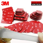 3M Super Strong VHB Double Sided Tape Waterproof No Trace Round Self Adhesive Acrylic Pad Two Sides Sticky For Home/Car