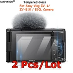 2 Pcs/Lot For Sony Vlog ZV-1F ZV1 ZV-1 II M2 ZV-E10 ZV E10L ZV-E1 Tempered Glass Camera Screen Protector Protective Film Guard