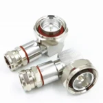 1pc L29 7/16 DIN Male Plug Right Angle Clamp Solder 50-9 1/2" Super flexible cable Feeder Jumper Cable RF Coaxial Connectors