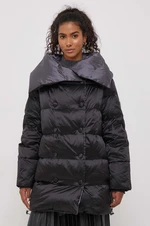 Páperová obojstranná bunda Tiffi dámska, čierna farba, zimná