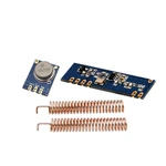 2sets/lot 433MHz 100meters Wireless Module kit (ASK transmitter STX882+ ASK receiver SRX882S)+ 4pcs copper spring antenna