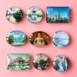 DIY Photo Custom fridge magnet Personalized Customized Glass Cabochon Family Lovers Baby decoration Gifts