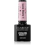 Claresa SoakOff UV/LED Color Love Story gelový lak na nehty odstín 4 5 g