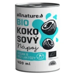 ALLNATURE Kokosové mléko BIO 400 ml