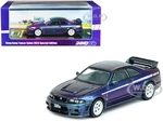 Nissan Skyline GT-R (R33) Nismo 400R RHD (Right Hand Drive) Midnight Purple II Metallic "Hong Kong Toycar Salon 2023 Special Edition" 1/64 Diecast Mo