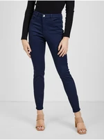 Dark blue women's trousers ORSAY - Ladies