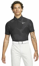 Nike Dri-Fit ADV Tour Mens Polo Shirt Camo Black/Anthracite/White 2XL Polo-Shirt