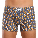 Men's Boxer Shorts Styx Long Art Classic Rubber Beer