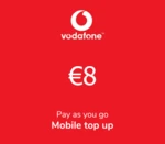 Vodafone €8 Mobile Top-up IT