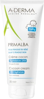 A-DERMA Hydratační a vyživující krém pro miminka Primalba (Cocoon Cream) 200 ml