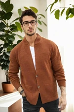 87095 Dewberry Mens Knitwear Cardigan-TILE