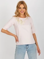 Blouse-LK-BZ-506609.77-light pink