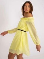 Dress-DHJ-SK-6831.36-Light Yellow