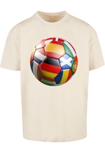 Men's T-Shirt Football's coming Home Europe Tour - cream